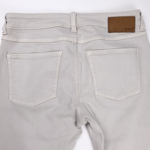 New SET Skinny Fit Pants German Lux Brand Sz 2 - Picture 2 of 14